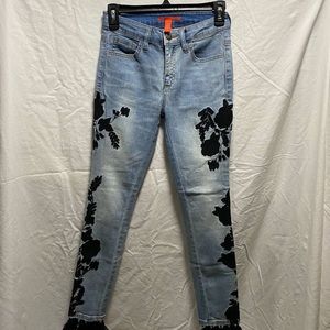 Anthropologie tassel jeans